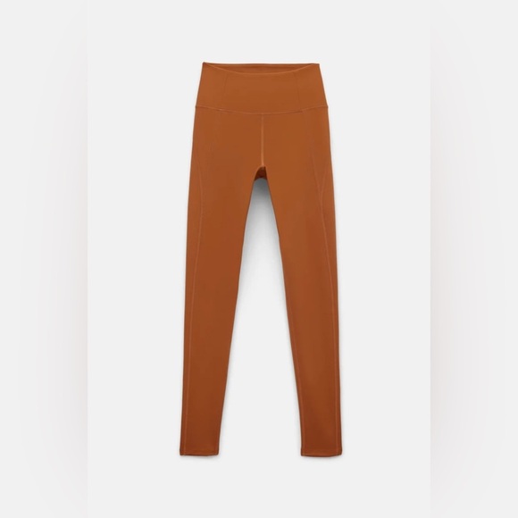 Girlfriend Collective Women's Compressive High-Rise Legging-Caramel-Size XXS - Picture 1 of 7